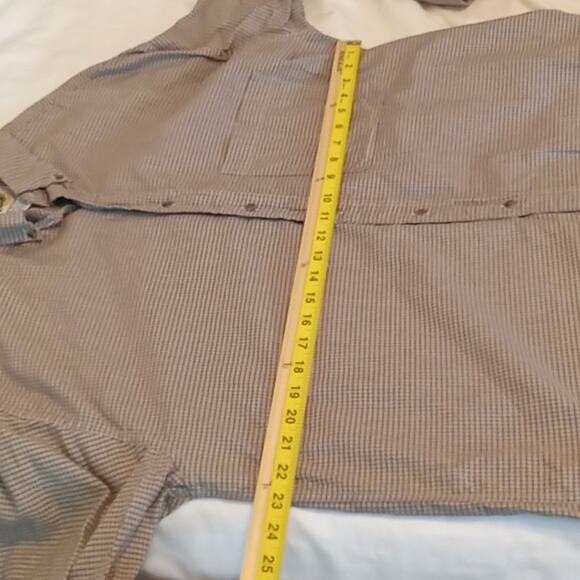 Field gear Men's Long Sleeve Collared LT button down shirt. 100% Cotton - Picture 7 of 8